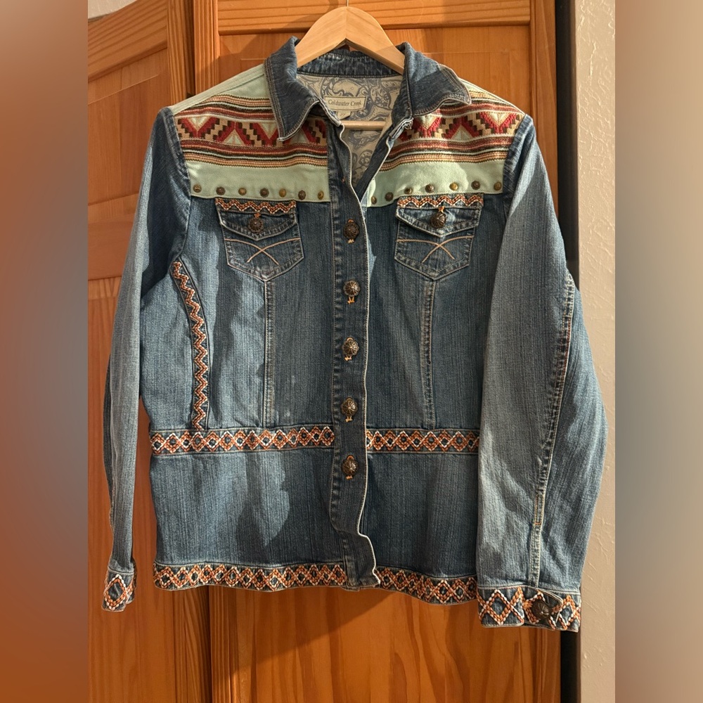 Coldwater Creek denim jeans jacket